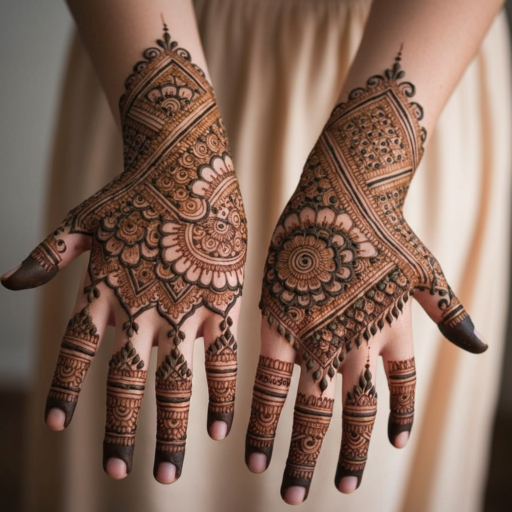 Natural Henna Application